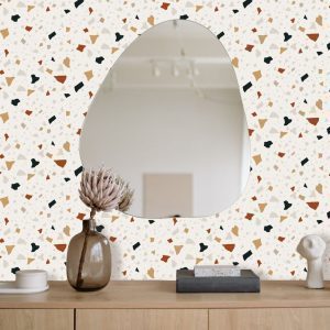 Tapet teraco kamen tekstura