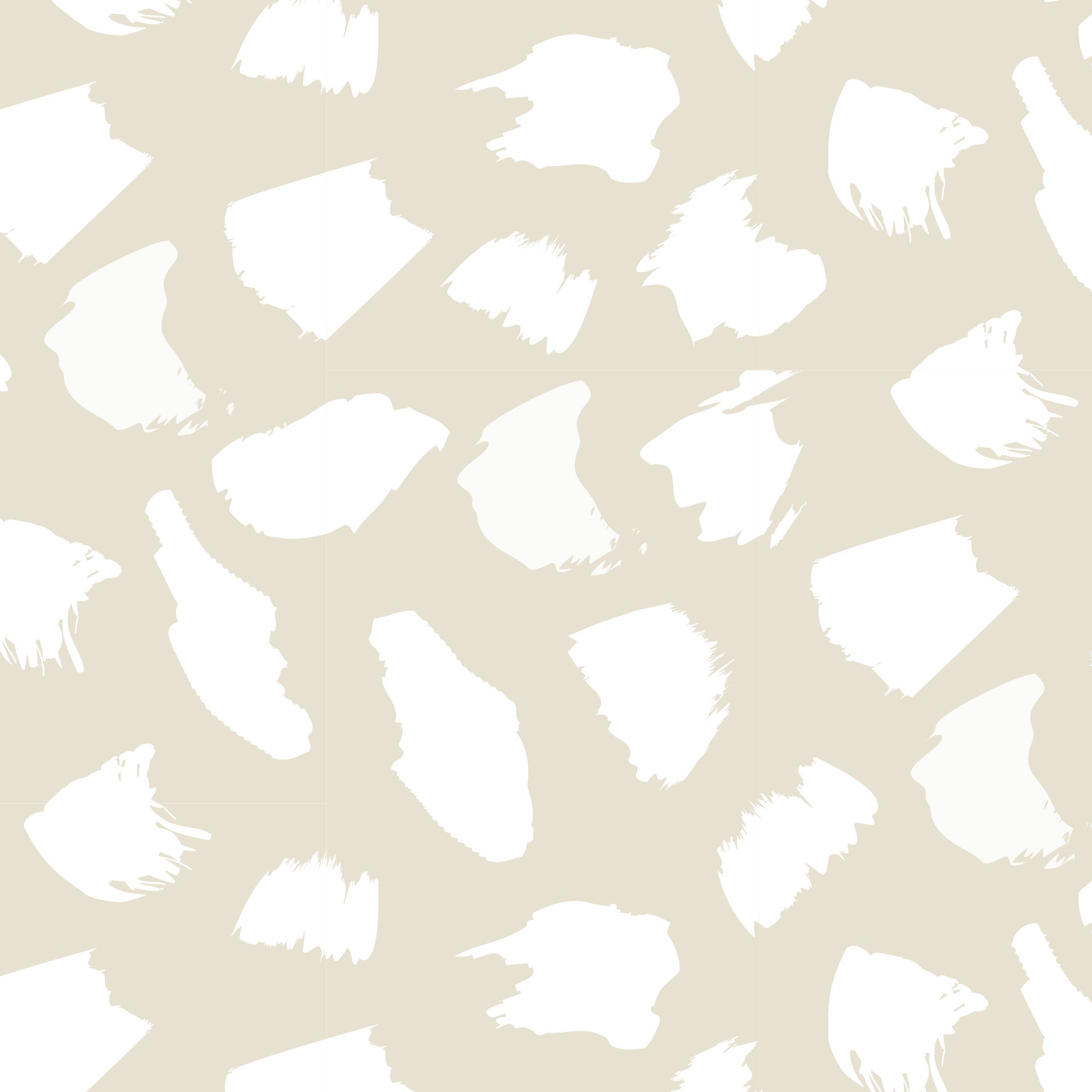 white brush on beige