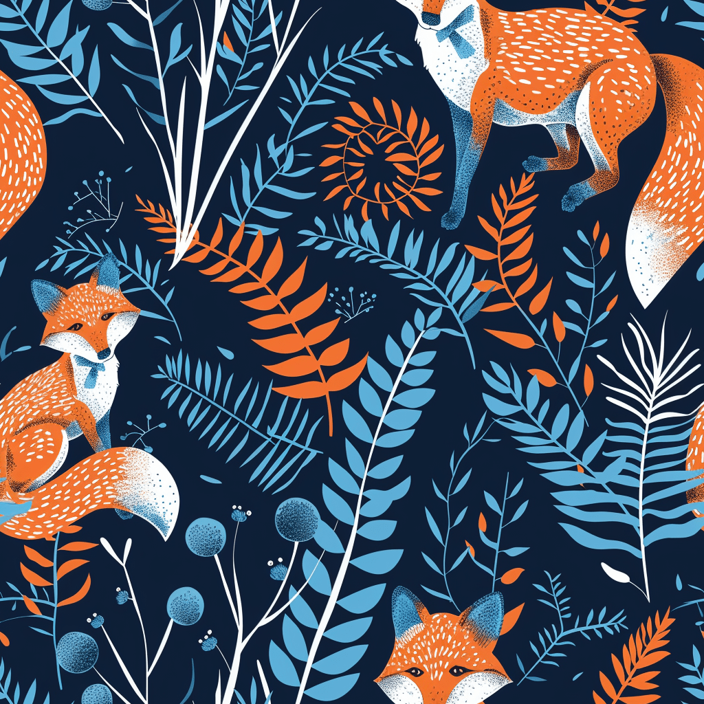 fox and fern